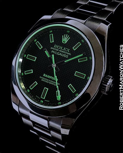 bamford rolex milgauss aftershock|Milgauss Rolex price.